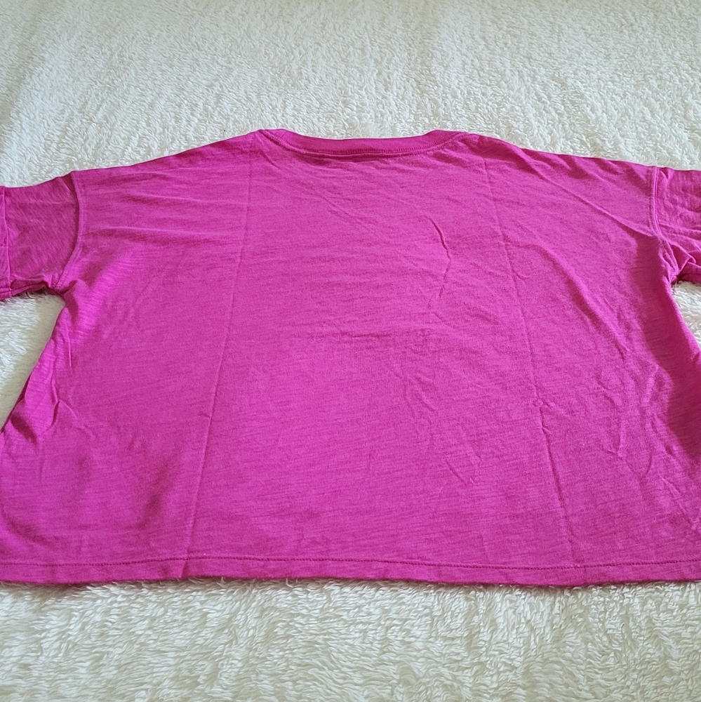 Calvin Klein Jeans👖Pink💕 Boxy Tee - NWT - Picture 11 of 12